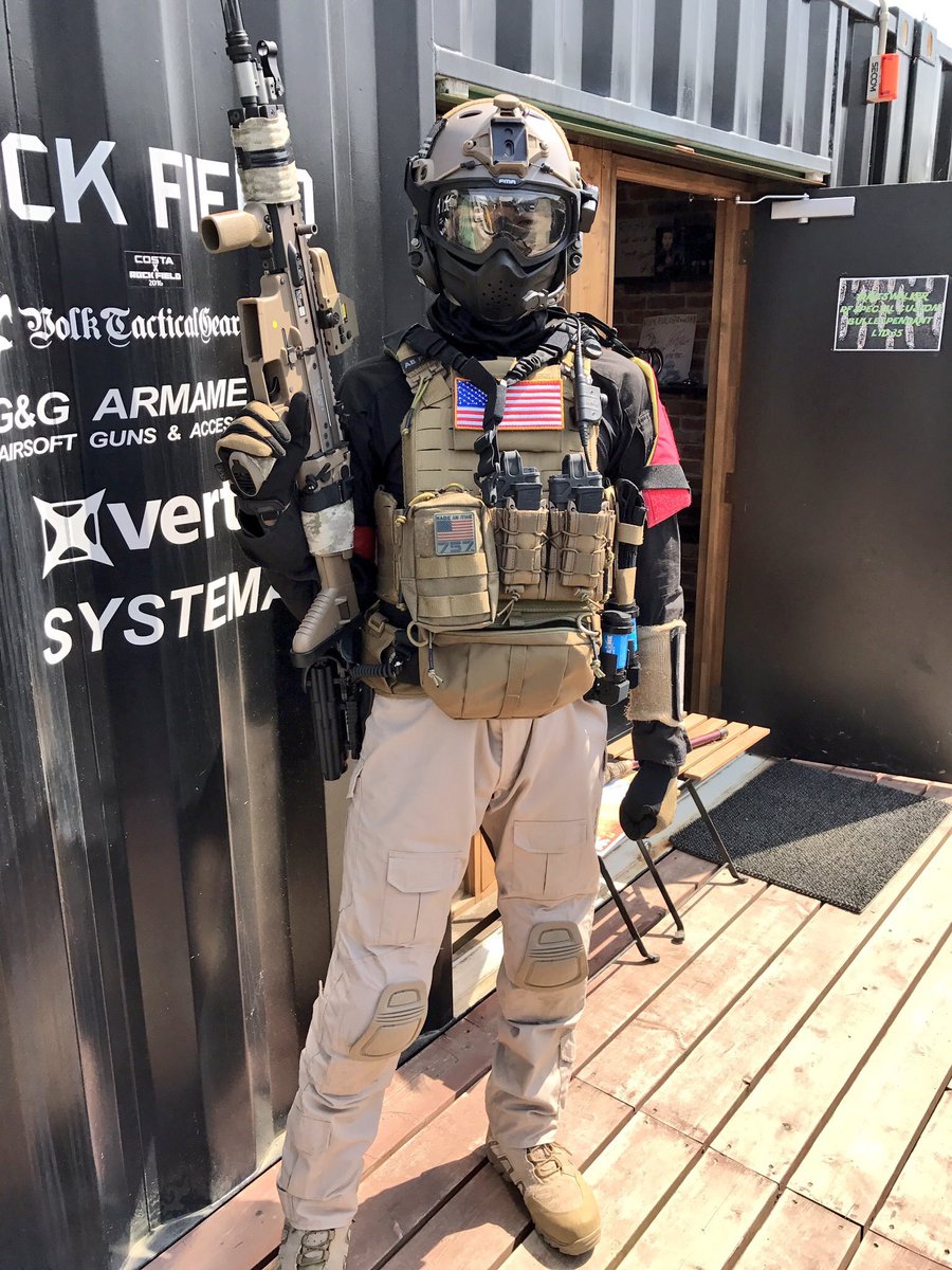 サバゲー装備一式 タンカラー