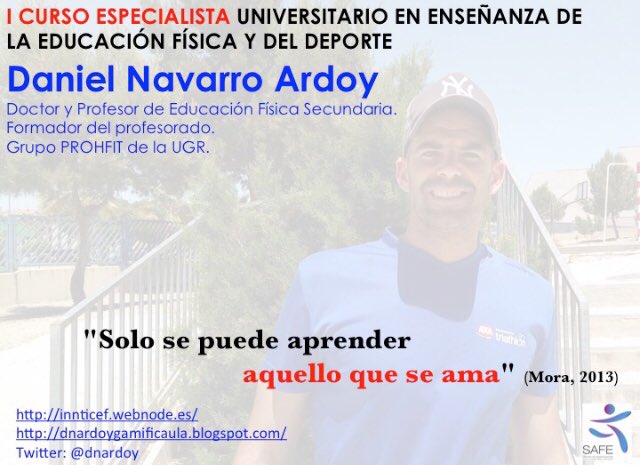 EEFD_umu's tweet image. Dani Navarro nos emocionará gamificando! No te lo pierdas!! Oportunidad única para profundizar. @dnardoy @foroefyd @umucafd @COLEF_Murcia