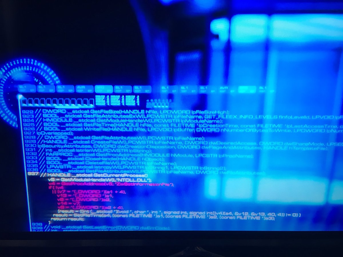 martin_costello's tweet image. Just paused Star Trek Discovery to read the code Burnham is working on, and it’s just the Win32 APIs. Looks like Starfleet runs Windows.