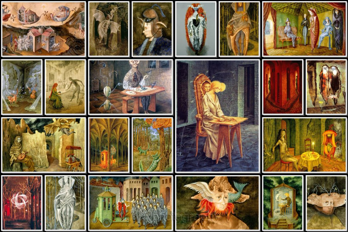 Sanda 粗忽長屋 در توییتر 1908年西生まれのシュルレアリスム画家レメディオス バロ 仏を経てメキシコに移住 フリーダ カーロ ディエゴ リベラ等の現地の画家と交流し 英国人画家レオノーラ カリントンと懇意で 1963年10月8日に55歳で没 錬金術や占星術が