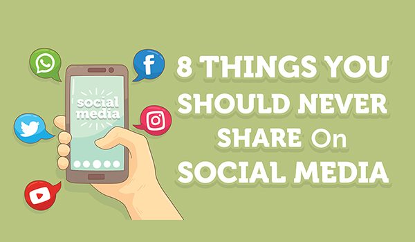 socialmedia2day's tweet photo. 8 Things You Should Never Share on #SocialMedia [Infographic] (via @MarkWalkerFord) https://t.co/qvTatSHG2z https://t.co/q00eAY0W31