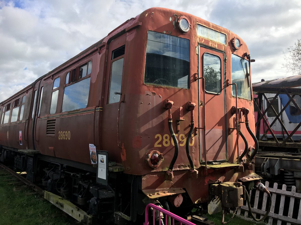 WulfrunConsults's tweet photo. The Electric Railway Museum in Coventry closes today &amp; remarkable survivors like this pre-War Cl.503 need your help #SaveTheTrains https://t.co/2SulBkvpJw