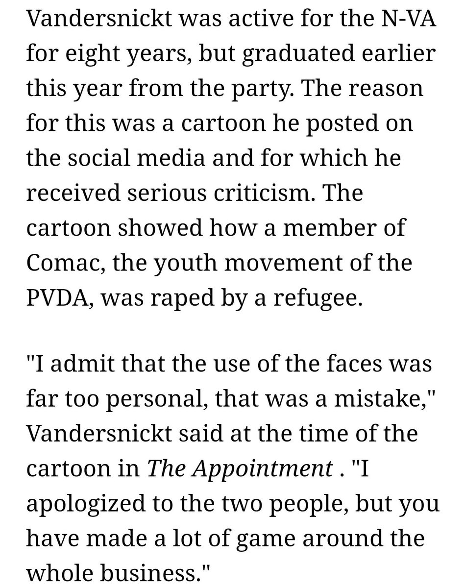 Yes Margaret On Twitter Dylan Vandersnickt Former Flemish