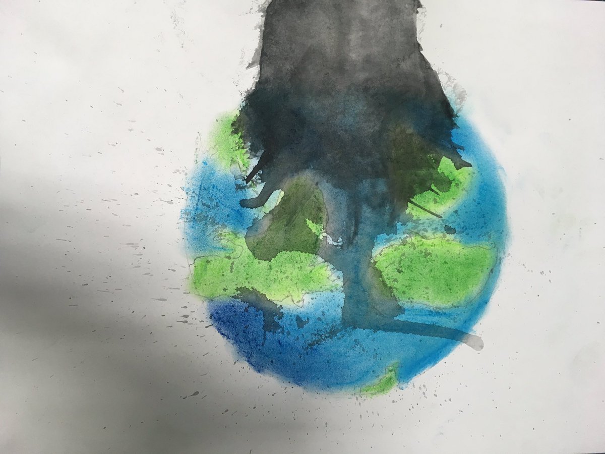 ALYasSkillz's tweet photo. Some awesome visuals by year 7 for their sustainability posters #initialideas #mixedmedia #graphics #alyasmina #design https://t.co/0TmcdyTwoo