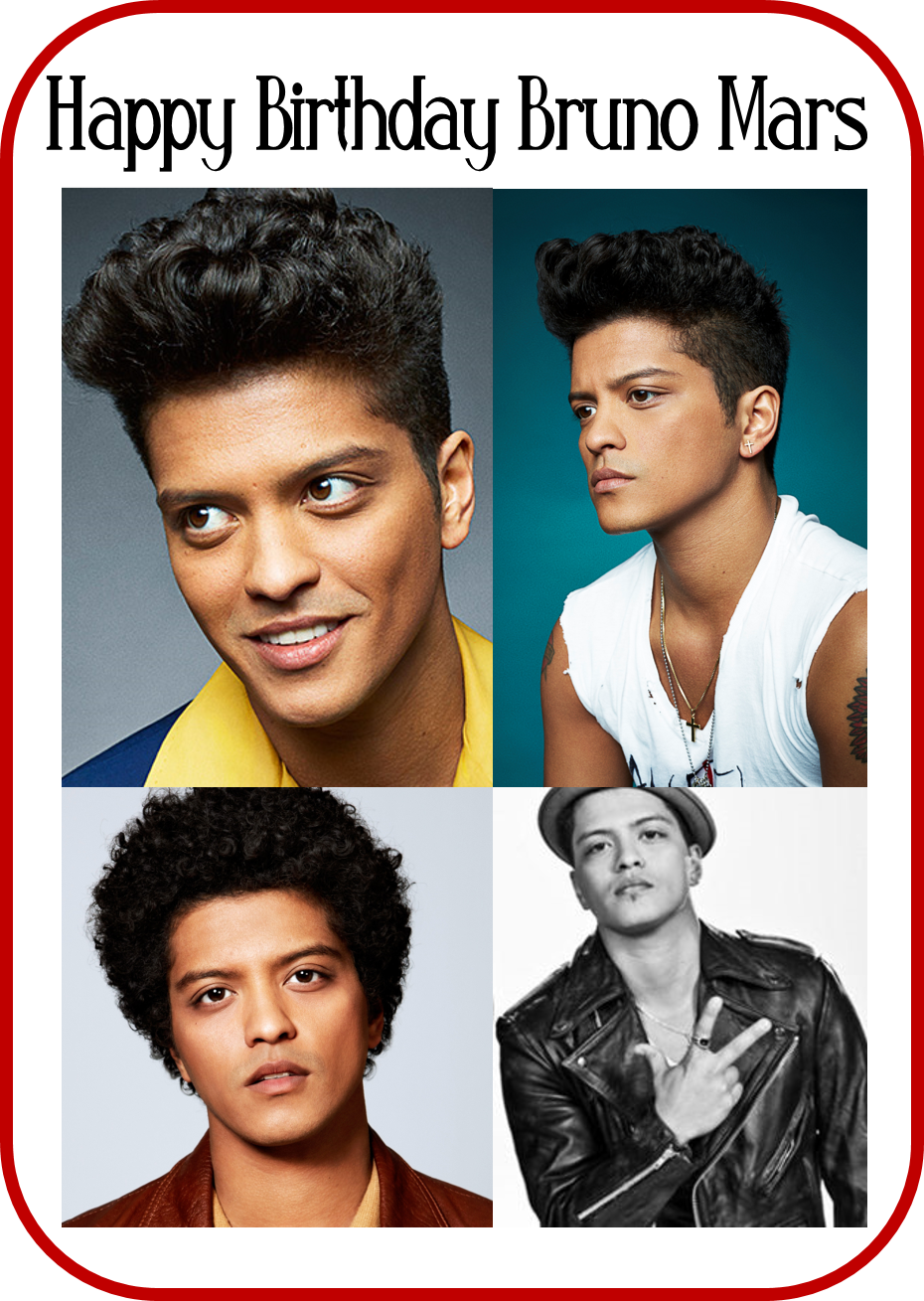 Happy Birthday Bruno Mars 