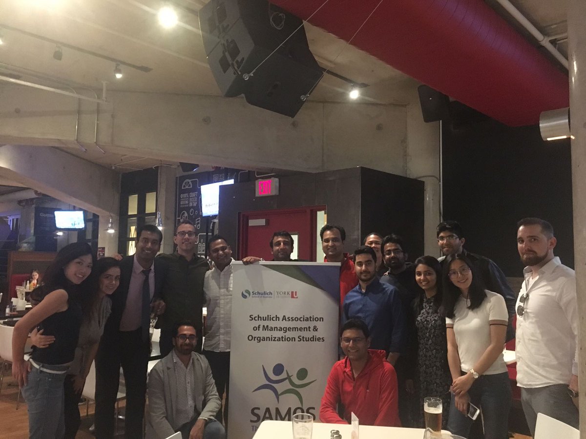 "The Schulich Association of Management and Organizational Studies kickstarts an exciting year with its first mixer!
Welcome new members!