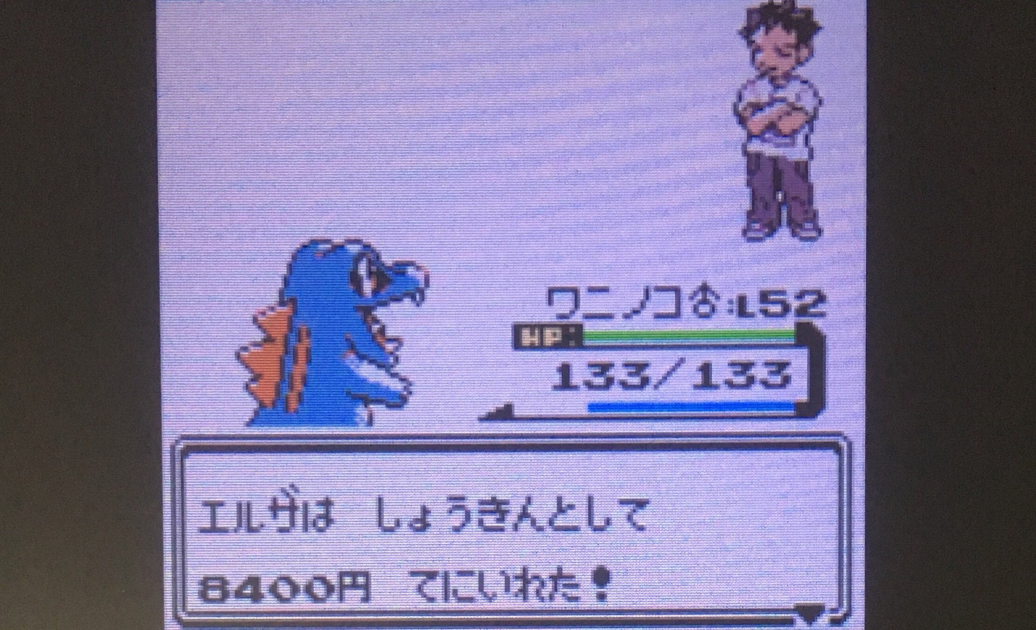 エルザ タケシ戦突破 バッジ14個目 手持ち ワニノコ Lv 52 ヨルノズク Lv 50 ゴマゾウ Lv 50 ベイリーフ Lv 56 ヒノアラシ Lv 54 ヘラクロス Lv 52 Vc金銀 ポケモン金銀 3ds T Co Y2kgii249s Twitter