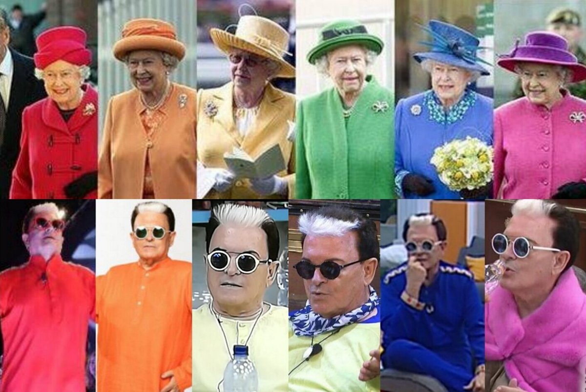 contechristino's tweet photo. United colors of Queens. #GFvip https://t.co/39Q4PnRpya