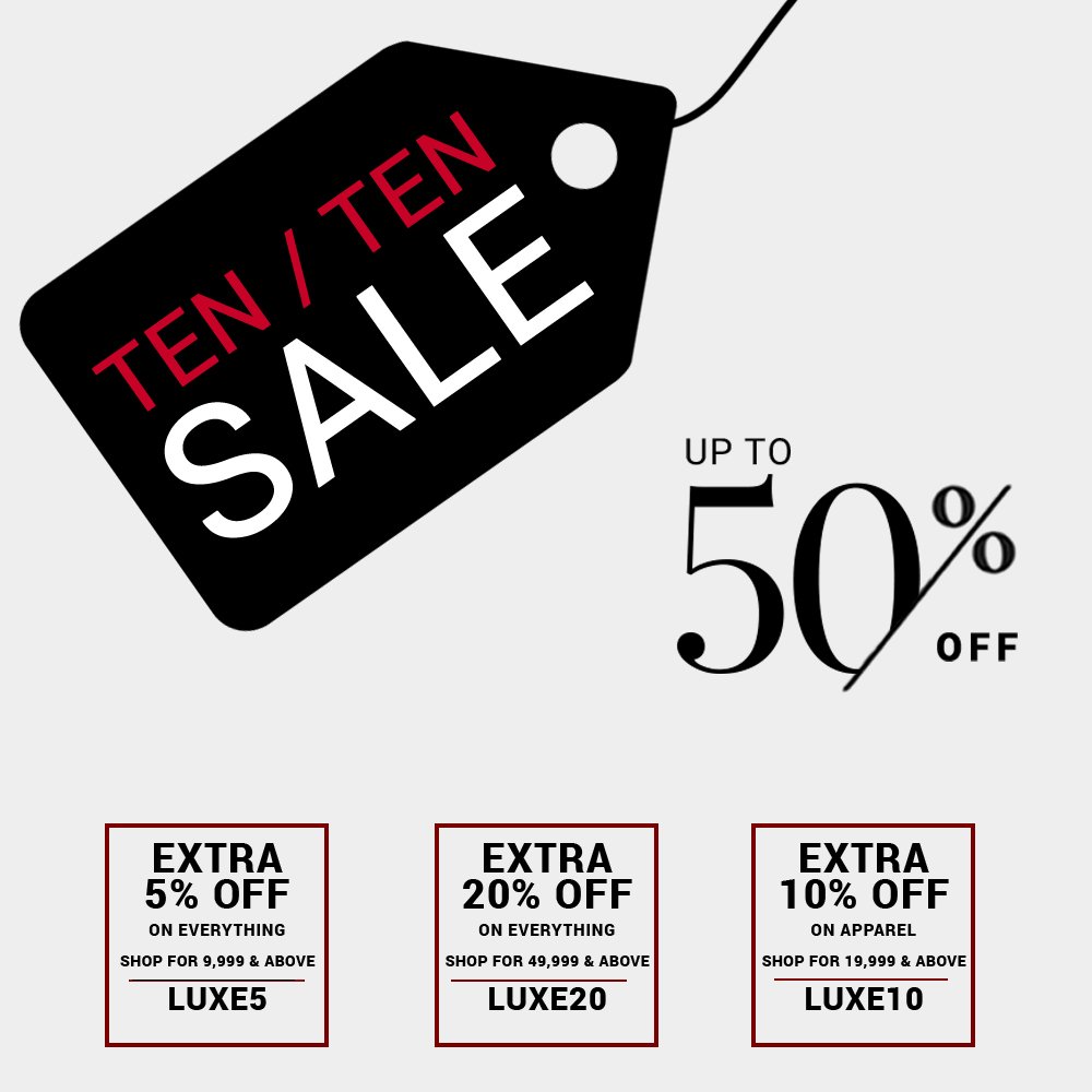 Tata Cliq Luxury Coupons