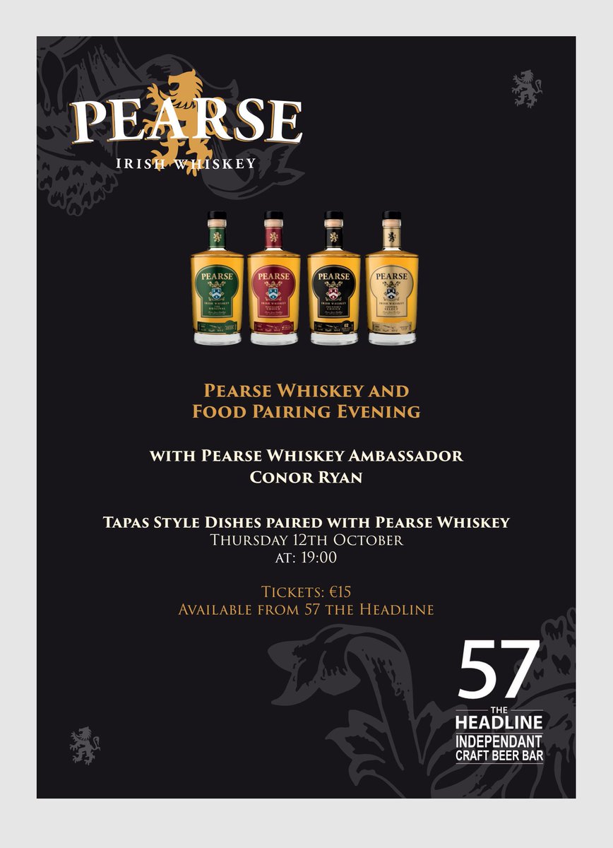 YewTreeTerenure's tweet photo. Rt to win 2 seats to Thursdays @PLDistillery Whiskey and food pairing. Sure to be a great evening https://t.co/ctWvsGLNdL