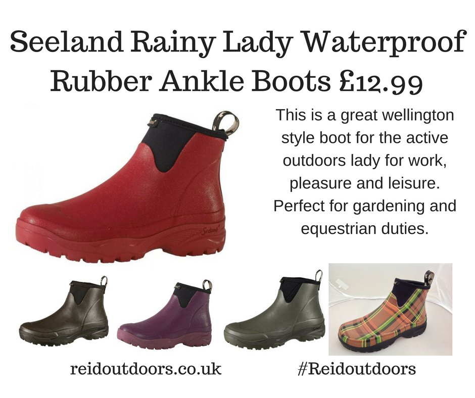 rubber ankle boots uk