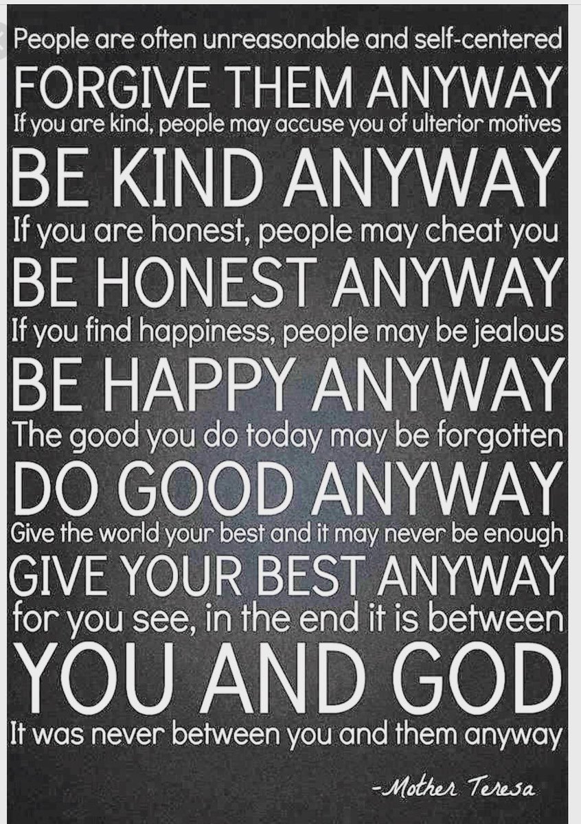 CoachLHarper's tweet photo. Sunday Vibessss #ForgivethemANYWAY #BeKindANYWAY #BeHonestANYWAY #BeHappyANYWAY #DoGoodANYWAY #DoYourBestANYWAY 🙌🏾🙌🏾🙌🏾 https://t.co/8hXrLsVEK4
