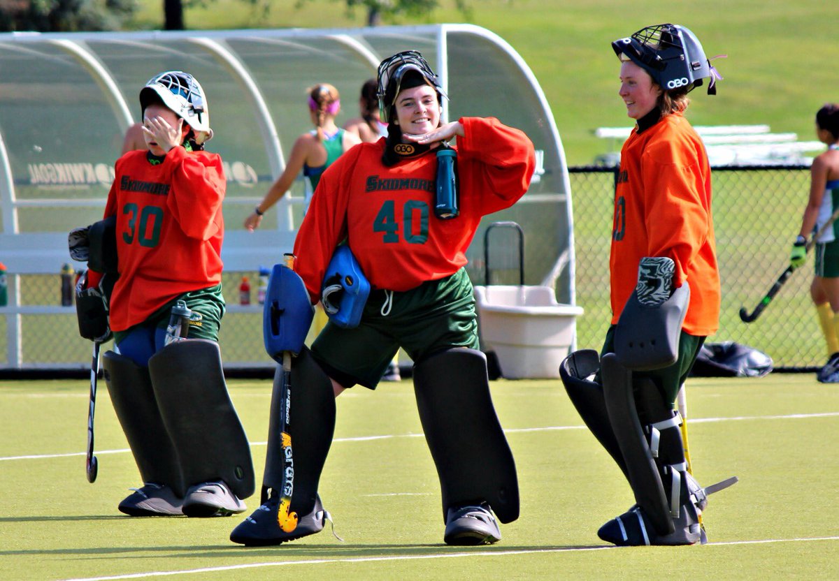 MJMcGuire's tweet photo. Game Day. #SeniorDay. Go get 'em, @SkidmoreSID #FieldHockey. Go get 'em, 40. #WillNotCry #OKALittle https://t.co/80hQ4FWTGw