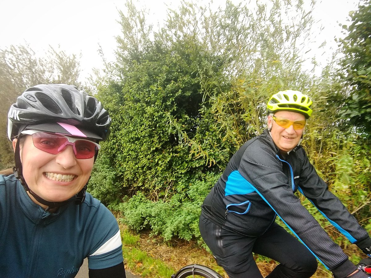 KathrynAlty's tweet photo. First training ride with RAB Dad in preparation for #rab2018 #lejog @ThresholdUK @DeloitteRAB https://t.co/5xsn43m0Wk