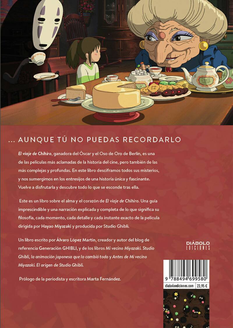Últimas horas para participar en el sorteo del libro sobre 'El viaje de Chihiro' firmado por su autor <a href="/A1varoLopez/">Álvaro López Martín 🌍</a> 😉 Esta noche, el ganador.