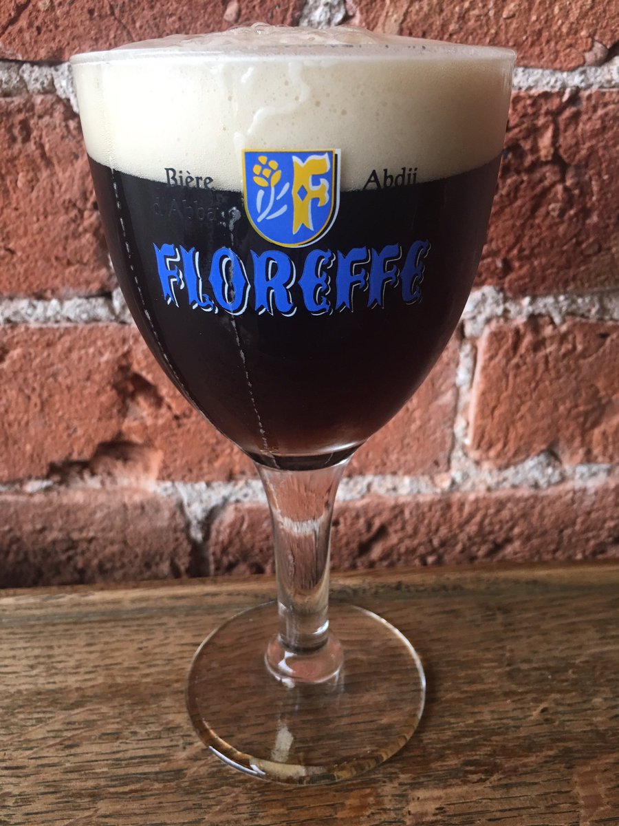 Merckxbar's tweet photo. FLOREFFE  6.3%  A 'light' brown abbey Ale, deep in colour with red reflections, chocolate, coffee &amp; liquorice aromas.. Now on draught 🍻 https://t.co/BPsDGj4NaI