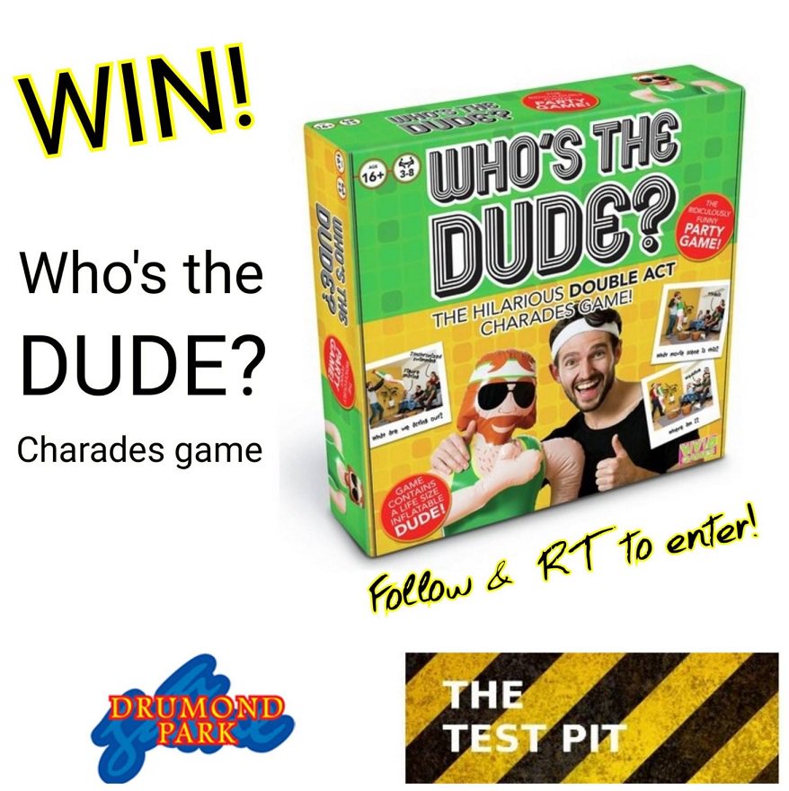 thetestpit's tweet photo. #Win Who's the Dude #game from @drumondpark in our latest #competition. Follow &amp; RT to enter! https://t.co/bYbtczSCdi #giveaway https://t.co/eYjstHEuJ4
