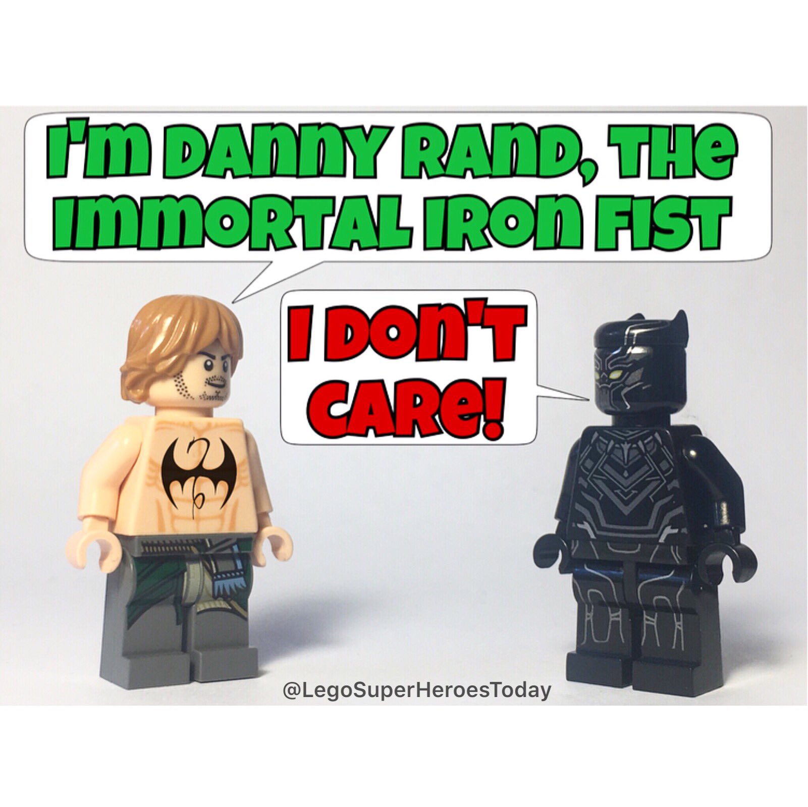 Iron fist best sale lego