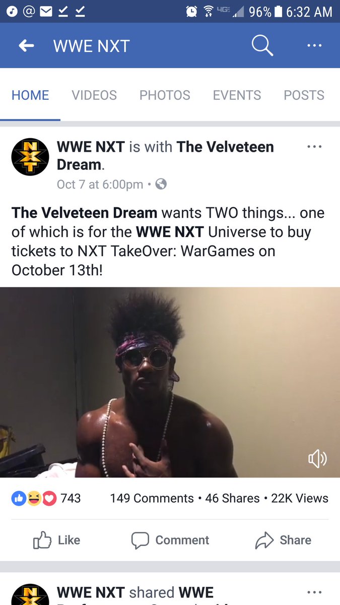 TrackSmack's tweet photo. @davemeltzerWON why are they saying Takeover is on October 13th? Dream even says it in the video https://t.co/ouwGUJi9au