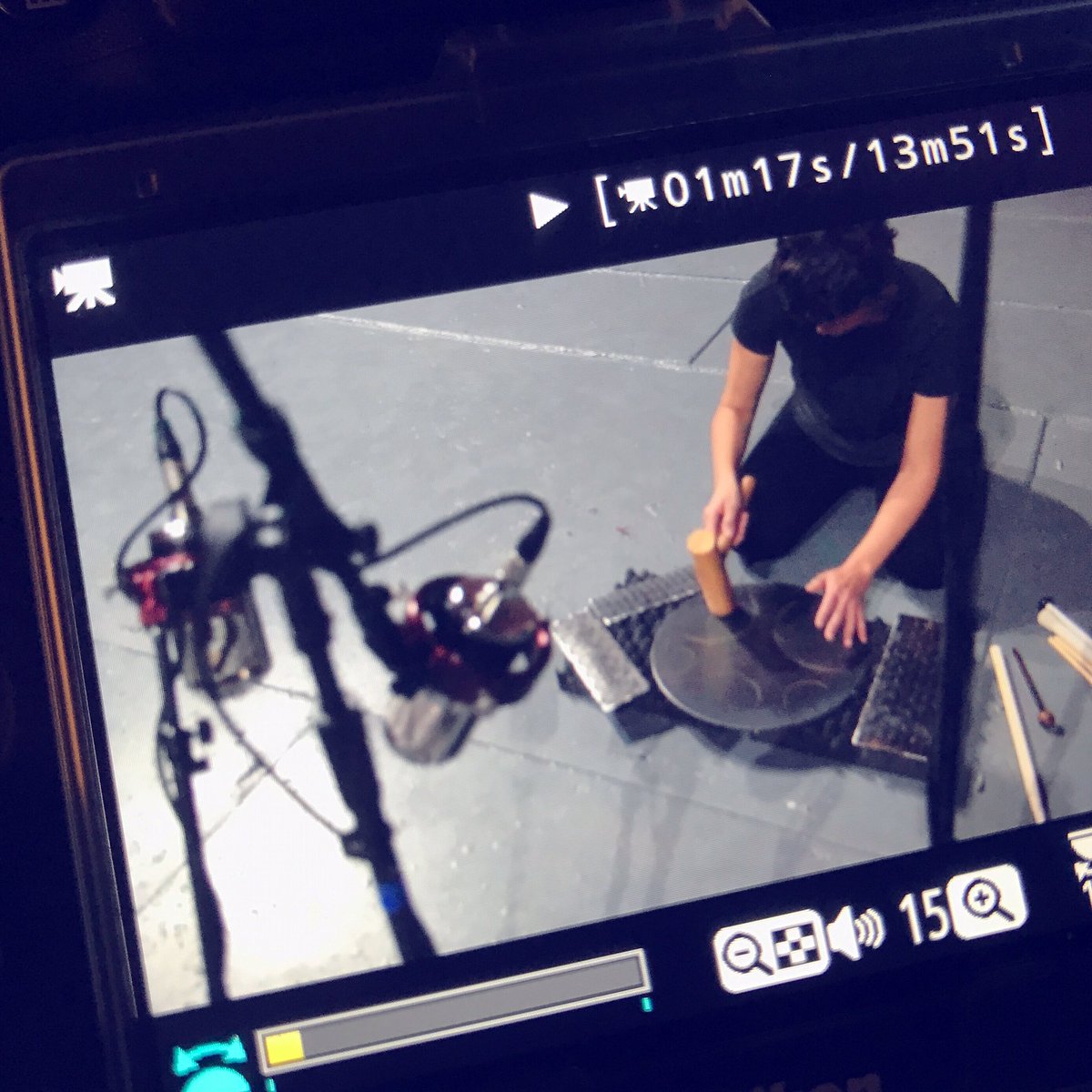 Had way too much fun with at <a href="/tanksounds/">The TANK</a> yesterday with my little collection of #Morfbeats instruments! Weeeeeeee!