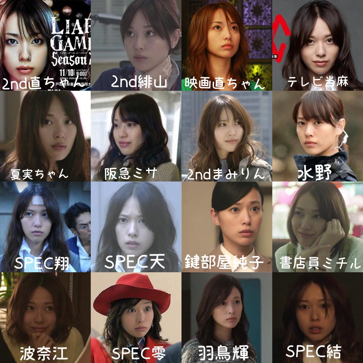 karintou2442's tweet photo. 戸田さん美ジュアル年表（多分あってる…と…思う…） #戸田恵梨香 https://t.co/RJ879vlxyZ