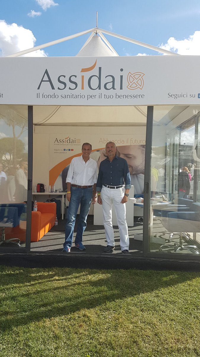 @Tennisanfriends giornata dedicata #prevenzione!Anche Presidente Neviani,Direttore #Assidai <a href="/rossetti_marc/">Marco Rossetti</a> hanno effettuato check-up tiroide