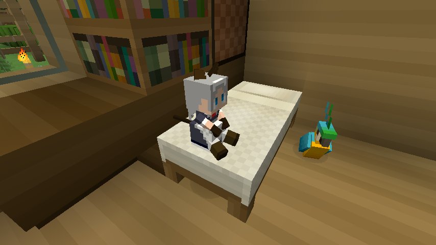 らいち マイクラで村人をメイド姿にするmodが更新されてて猫もメイド姿になるようになってたんだけど 可愛すぎでは 猫耳尻尾 メイドはやっぱり正義なんだな