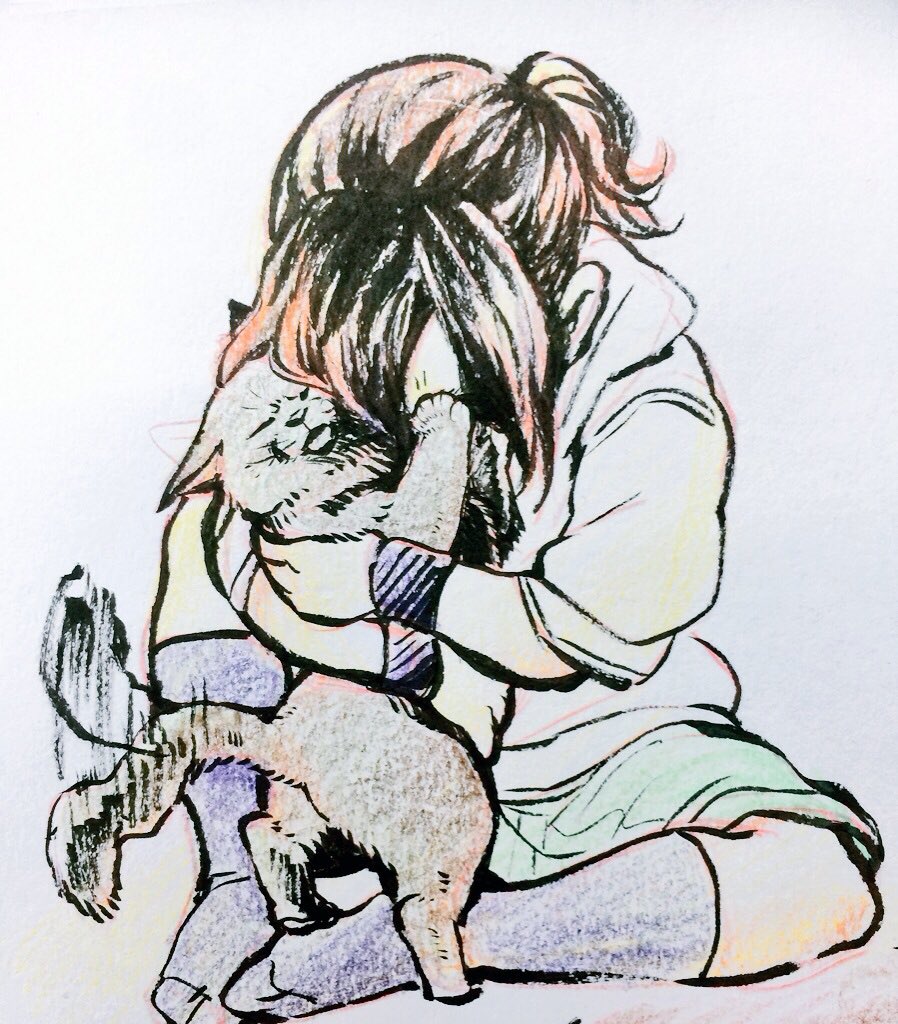 #繋がらなくていいから俺の描く猫をみてくれ ってのどうかなって思ったけど主に線画しかなかった 流行らんかね 