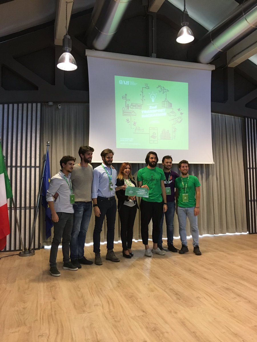 agneseh's tweet photo. #2ndTransportHackathon made in @treatabit 

And the winners are...

#innovation #hackathon #smartmobility https://t.co/A82fLdNCZC