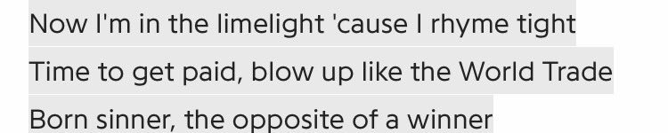 HEELHerrera's tweet photo. #ItsOnlyScaryIf you realize Biggie Smalls predicted 9/11 ("Juicy" 1994) https://t.co/byRtVnQgKN