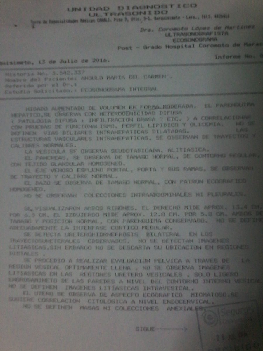 mapa0667's tweet photo. @DPresidencia CAMARADA PRESIDENTE LE ENVIO FOTOS DE INFORMES MEDICOS REGISTRO YCEDULA CARNET DELA PATRIA DEMI MAMA PARA PENSION AMOR MAYOR https://t.co/QK1Cwy4vLJ