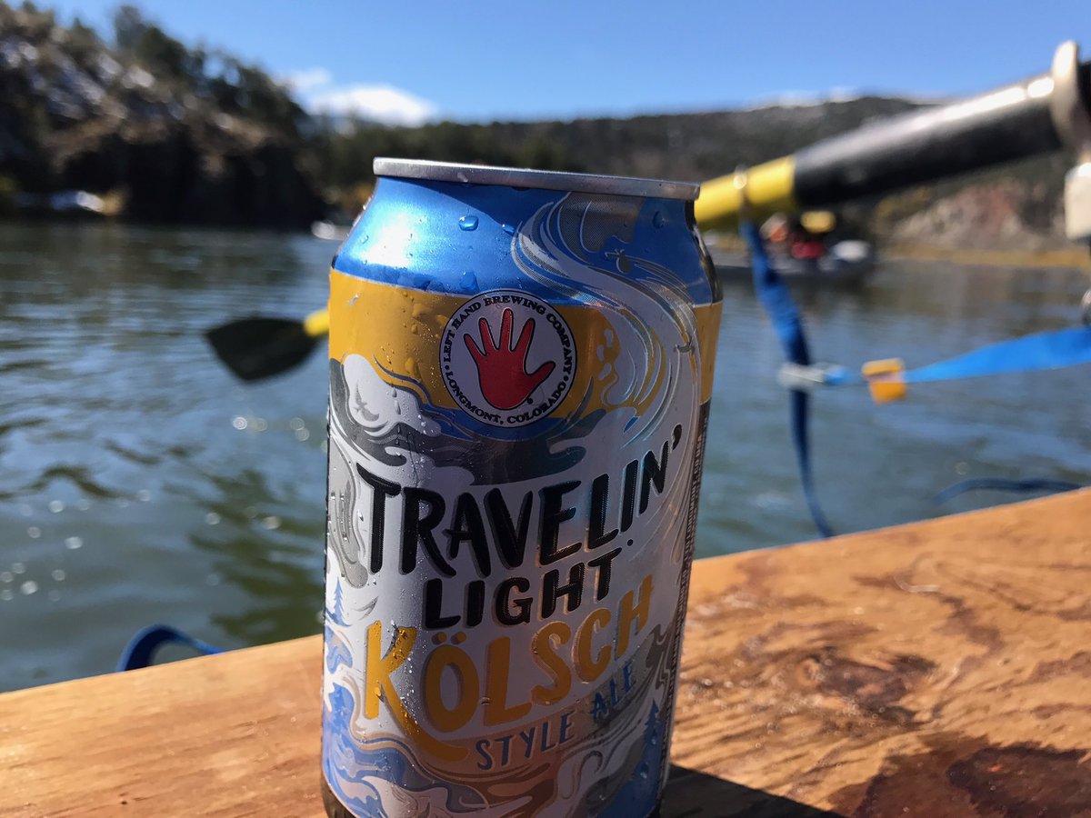LeftHandBrewing's tweet photo. Reach for a refreshing brew this weekend. #TravelinLight #Kolsch #LeftHandCans #Weekend #IndependentBeer #CraftBeer https://t.co/aapC21l0AR