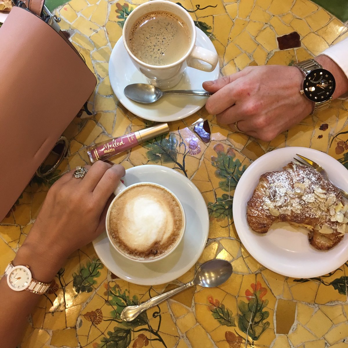 Morning coffee with a side of <a href="/Bulova/">Bulova</a>