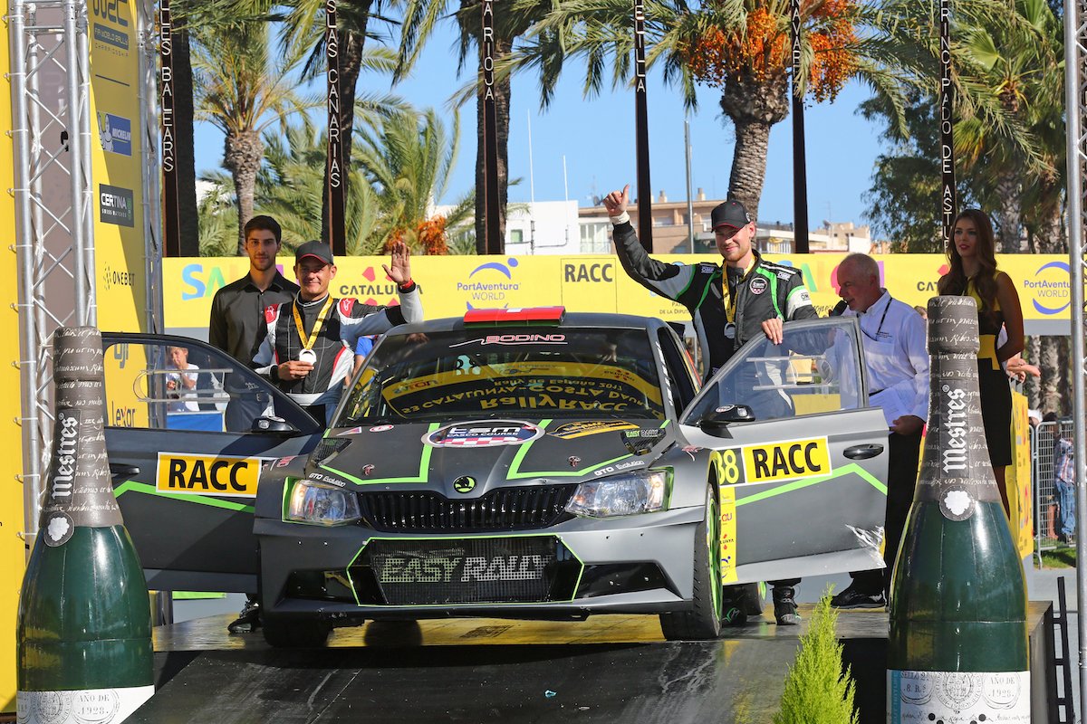 JeremieToedtli's tweet photo. A good day despite a small mistake to finish this @RallyRACC

P12 in RC2 class, P22 overall.

Cant’ wait for 2018 now. #Seeyousoon #WRC https://t.co/34k6TCZn8K
