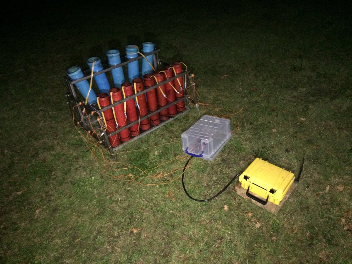 Part of the finale from last night using the new Cobra 18s. Not shown here are 20 x 2.5” shells that also went up for the finale!