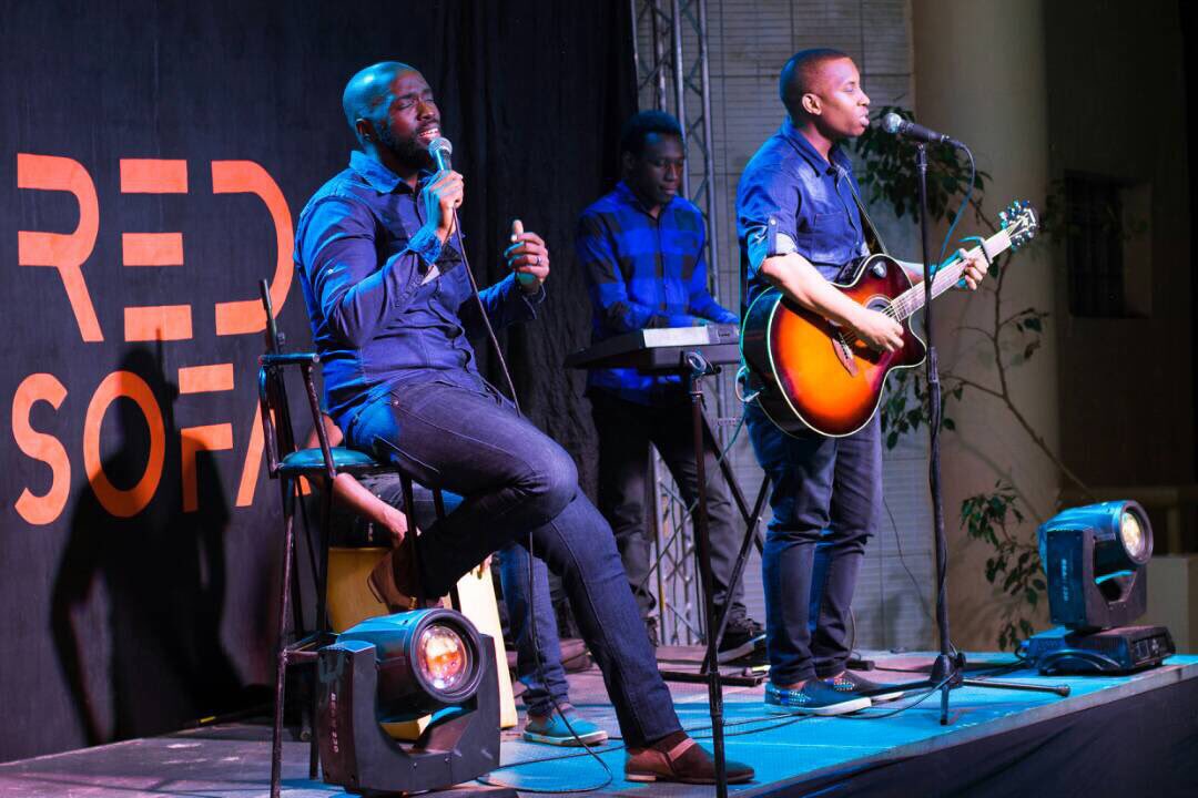 vineradioug's tweet photo. Highlights from #RedSofaSessions: Then there was the entertainment🎶🎶 Thank you @kimera516 @deejayawar @JackieSenyonjo1 for the entertainment https://t.co/v4zt9dxfgB