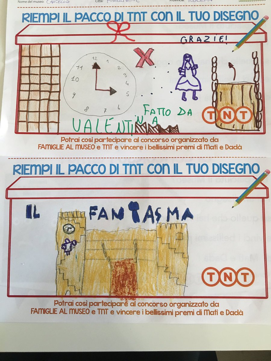 VFormigine's tweet photo. I disegni di Valentina e Matteo per #famu2017! #famigliealmuseo #domenicalmuseo #famu https://t.co/vEBPUmb21p