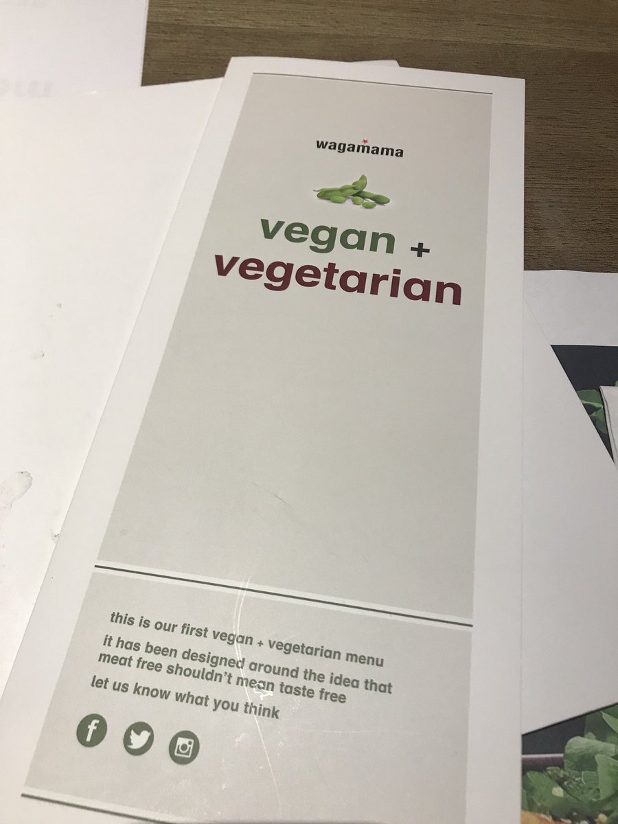 LegendsPT's tweet photo. @wagamama_uk 👍🏾👏👏👏👏👏 well done guys maybe more restaurants will follow suit!? #vegan #vegetarian #yum https://t.co/zNzirjvTx4