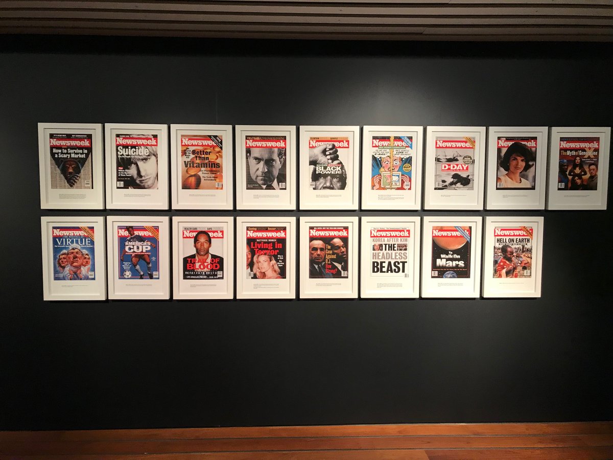 16 weeks of Newsweek covers at height of Rwanda genocide. Topic doesn’t