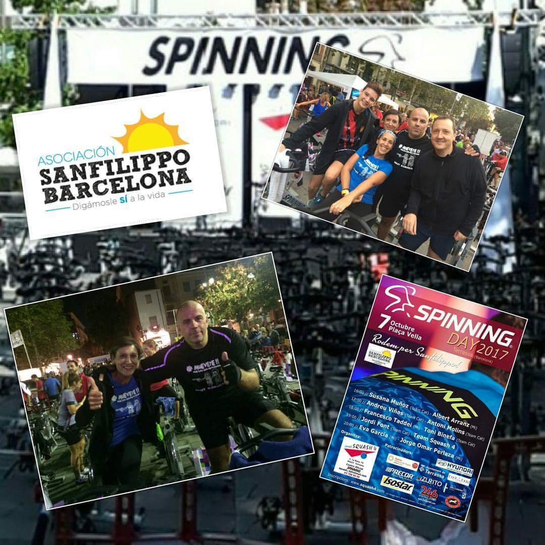 SanfilippoBCN's tweet photo. Gracias!!! #squash4 #spinningdayterrassa #deportesolidario #odiosanfilippo #nomasmuertesdeniños https://t.co/0yj7pYnWRk
