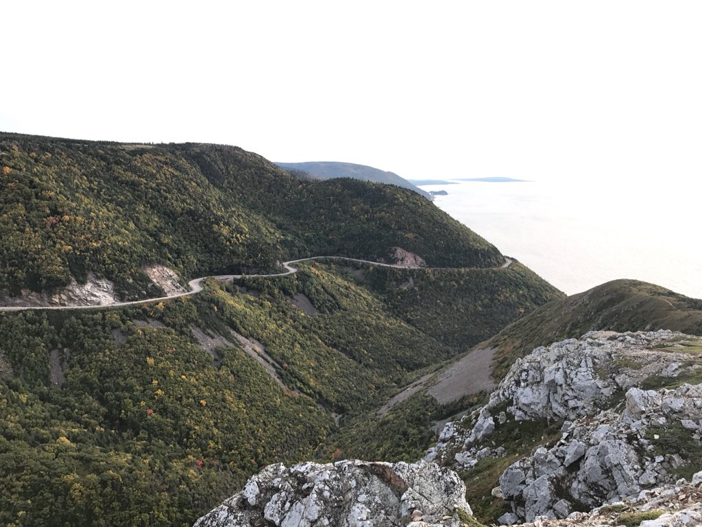 TourismCB's tweet photo. Who else enjoyed the scenic #CabotTrail &amp; the beauty of @ParksCanada_NS #CapeBretonHighlandsNationalPark like #GoMedia2017 did? #ExploreCB https://t.co/NZkmSeh6DN