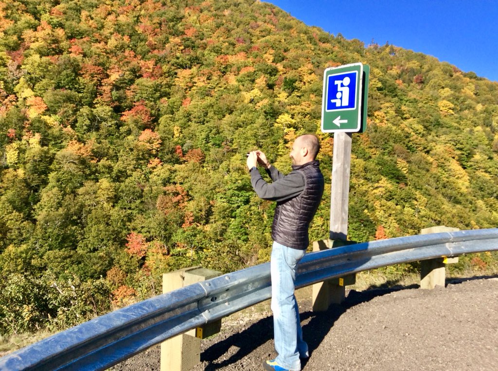 TourismCB's tweet photo. Who else enjoyed the scenic #CabotTrail &amp; the beauty of @ParksCanada_NS #CapeBretonHighlandsNationalPark like #GoMedia2017 did? #ExploreCB https://t.co/NZkmSeh6DN