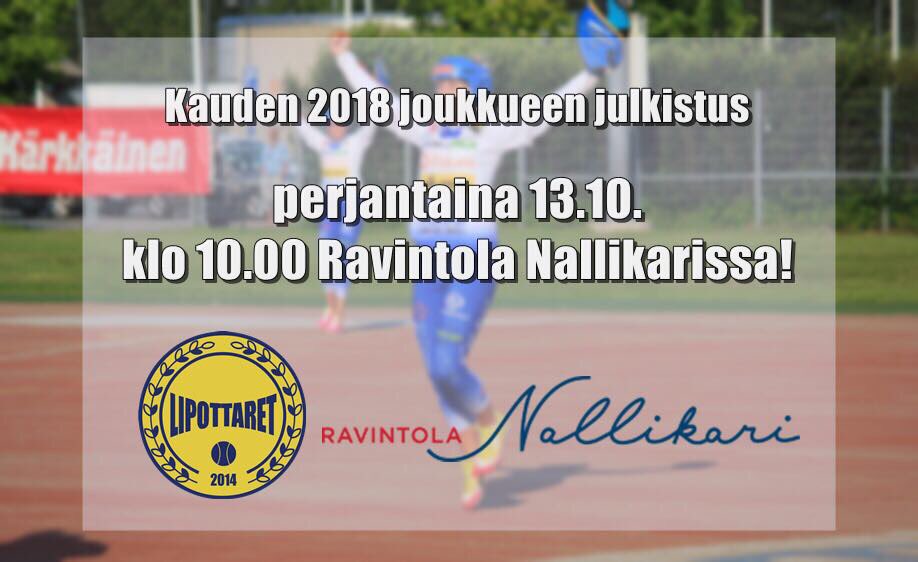 lipottaret's tweet photo. Ensi viikolla... #pesis https://t.co/bKDRsyhYus