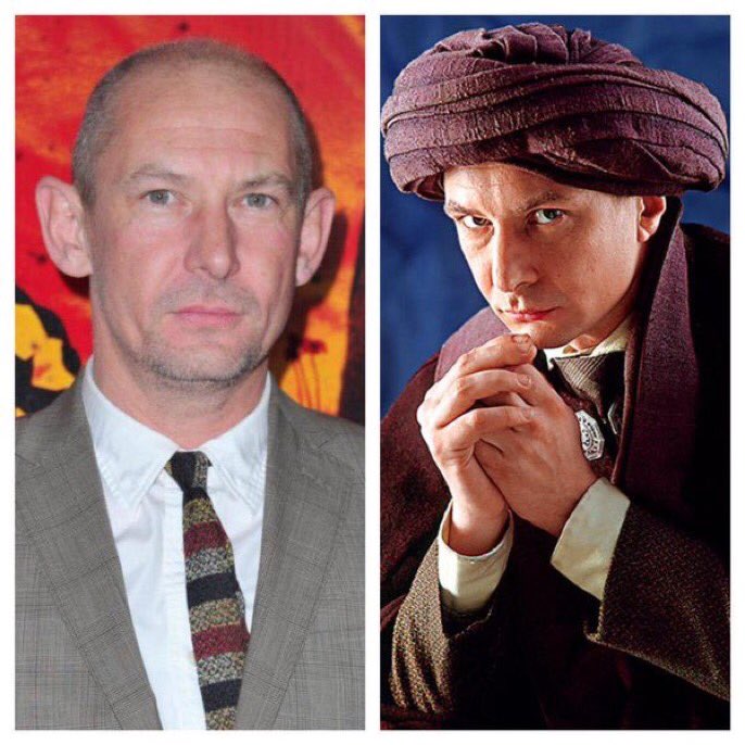 October 8: Happy Birthday, Ian Hart! He played Professor Quirinus Quirrell in Harry Potter and the Sorcerer\s Stone. 
