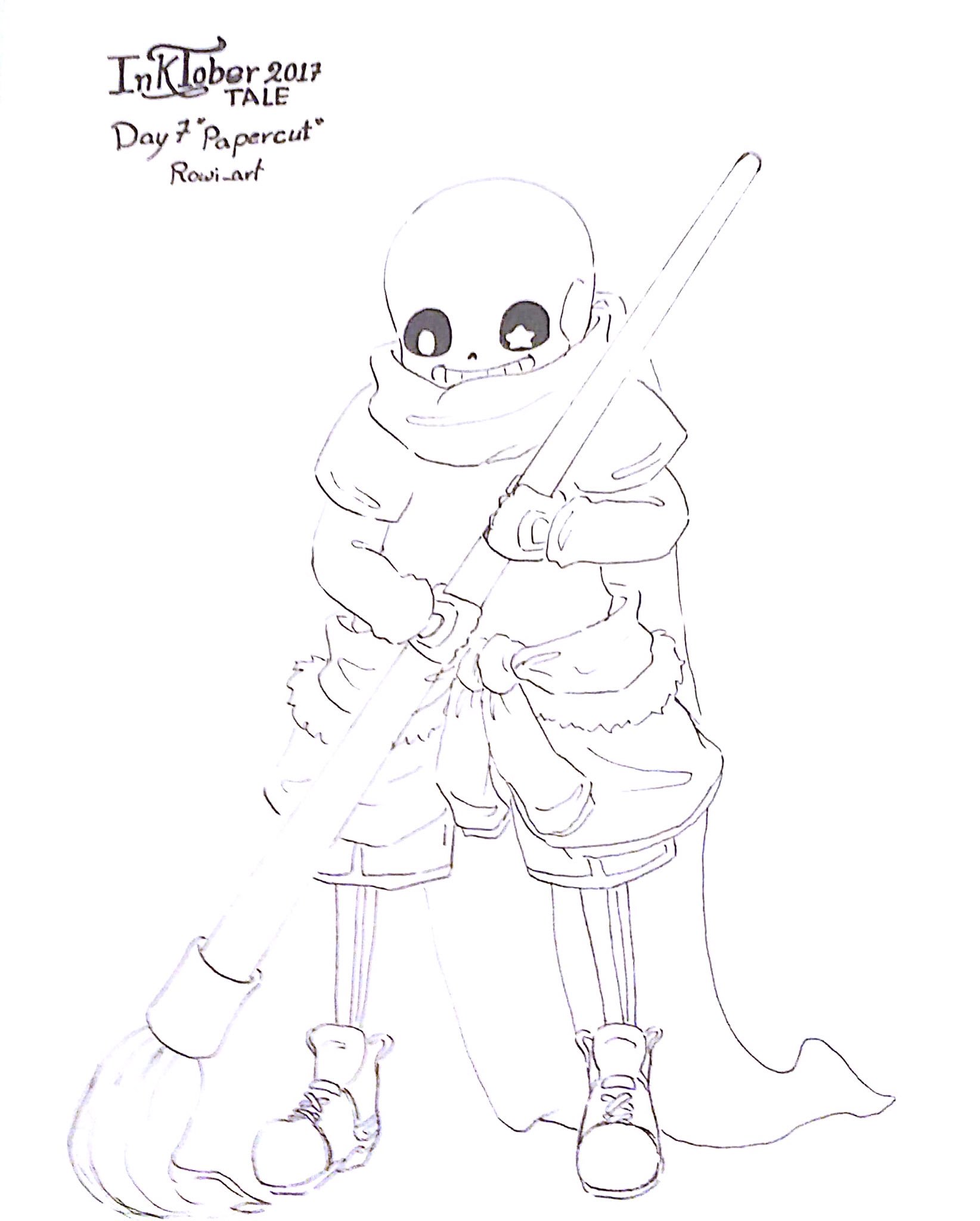 Undertale Papercut