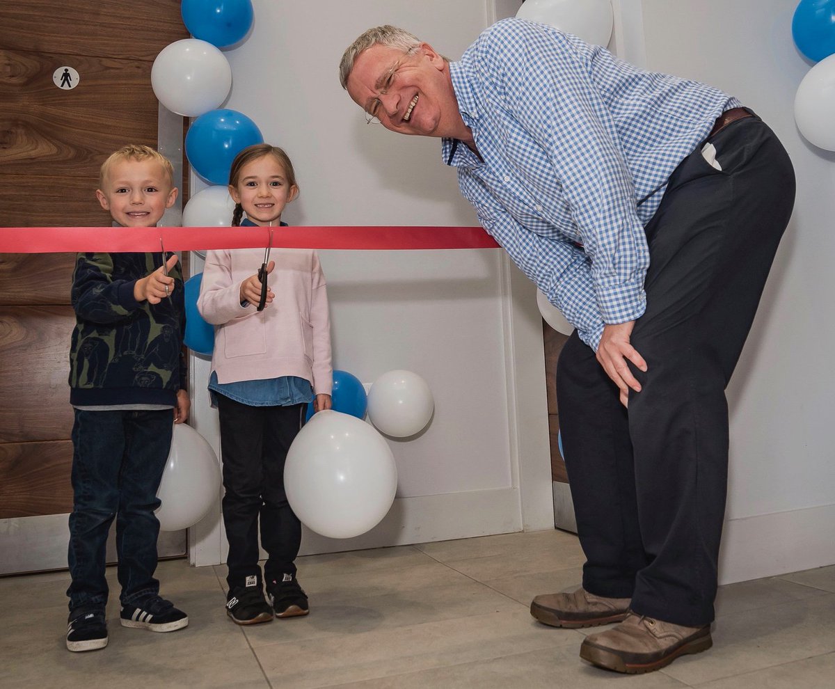 Our super new changing rooms flic.kr/s/aHskZ1KGgC are now officially open! Made possible with generous support from <a href="/Sport_England/">Sport England</a>
