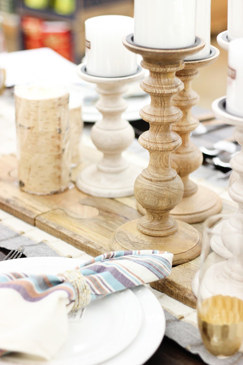 A little <a href="/worldmarket/">World Market</a> tablescape inspo for your Sunday afternoon!! Their friends and Family Event ends today! Save 30% on entertaining essentials + furniture plus 10% on food and bev! Use code: FAMFRIENDS or get your coupon here: worldmarket.com/category/code/… #ad