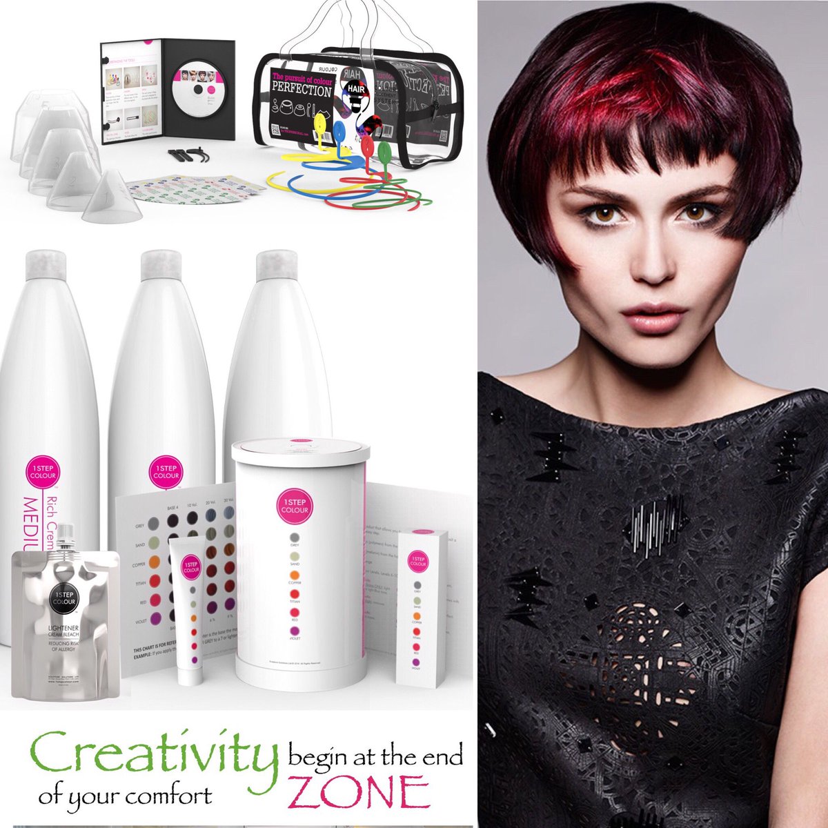 colourplacement's tweet photo. CPS & 1StepColour stand S164 @ Salon International London 2017 #colourplacement #colour #1stepcolour #hairdresser #bleachwithplex 40 https://t.co/S6v2bpXOvQ