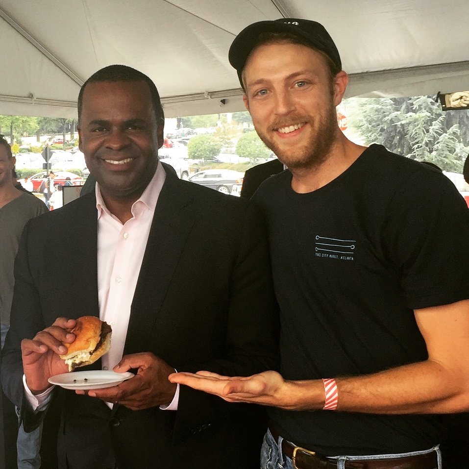 ATL SUNDAY SPECIAL - Botiwalla Lamb Burgers and a fountain coke or diet coke, $10.99. <a href="/KasimReed/">Kasim Reed</a> approves. Today only. #botiwalla #kasimreed