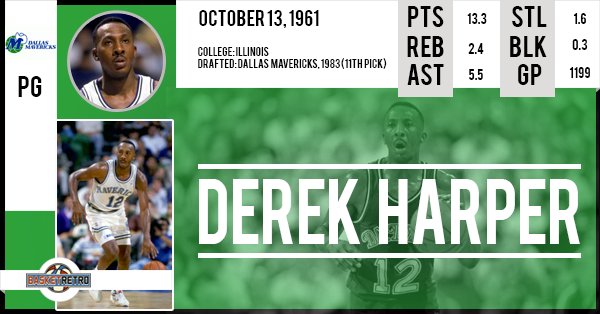 Happy birthday Derek Harper   